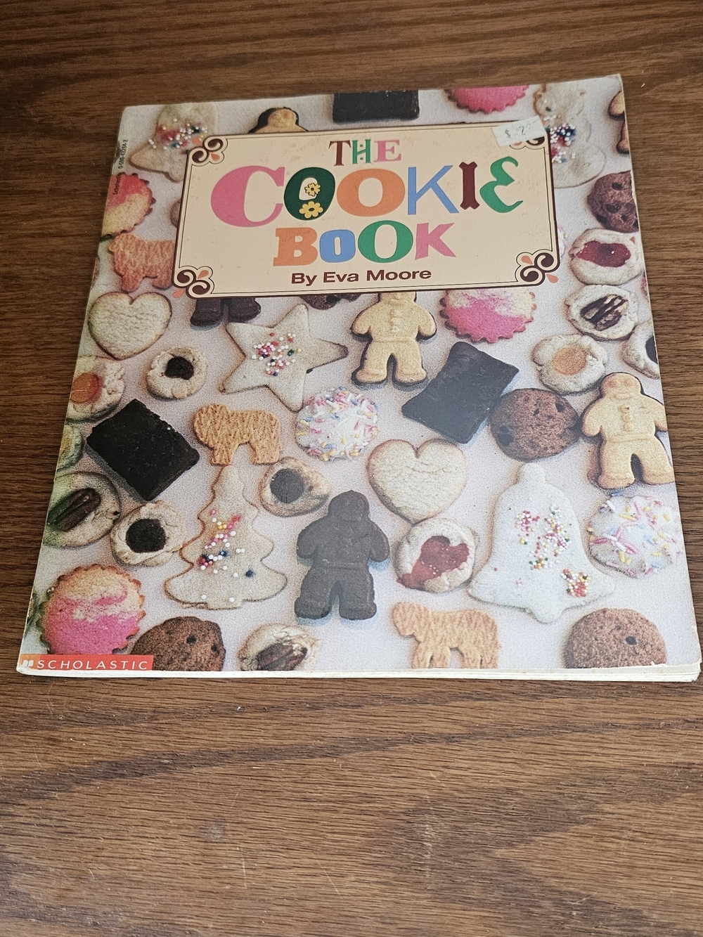 The Cookie Book by Eva Moore - Colorful Cookie Vintage
